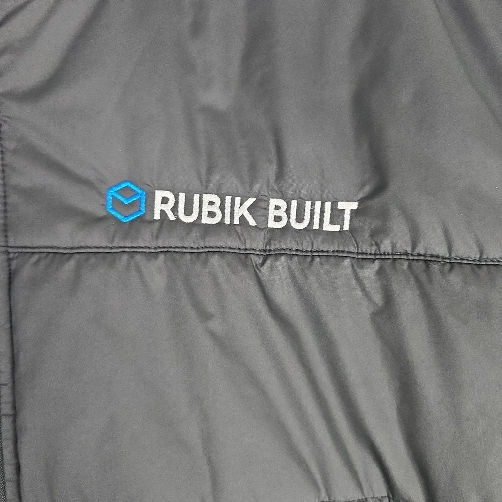 The North Face Mens Everyday Insulated Puffer Jacket XL Black Logo